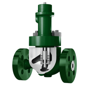 fisher_cavitrol III micro-flat trim cutaway valve