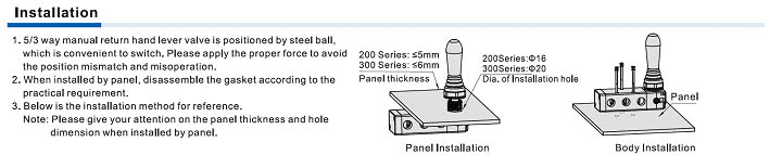 AirTAC 4H Series Hand Lever Valve | 5/2 & 5/3 Way Manual Pneumatic Valve | For Direct Cylinder Control 4 04d50af5d55cbca9830d6afe22bd9608