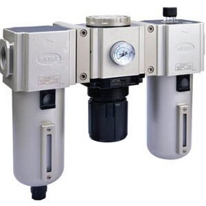 Professional F.R.L. Unit for Compressed Air Systems | AirTAC GA Series Combination Filter, Regulator, and Lubricator