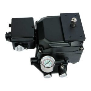 TS600R with Position transmitter and L/S mounting device