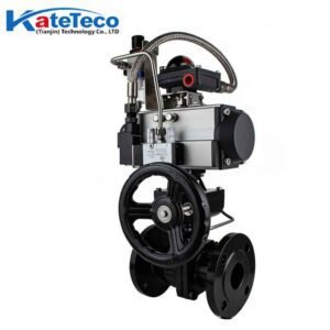 Industrial Cast Steel Pneumatic Ball Valve with FRL Accessory Kit