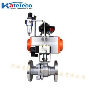 Stainless Steel Pneumatic Flanged Ball Valve